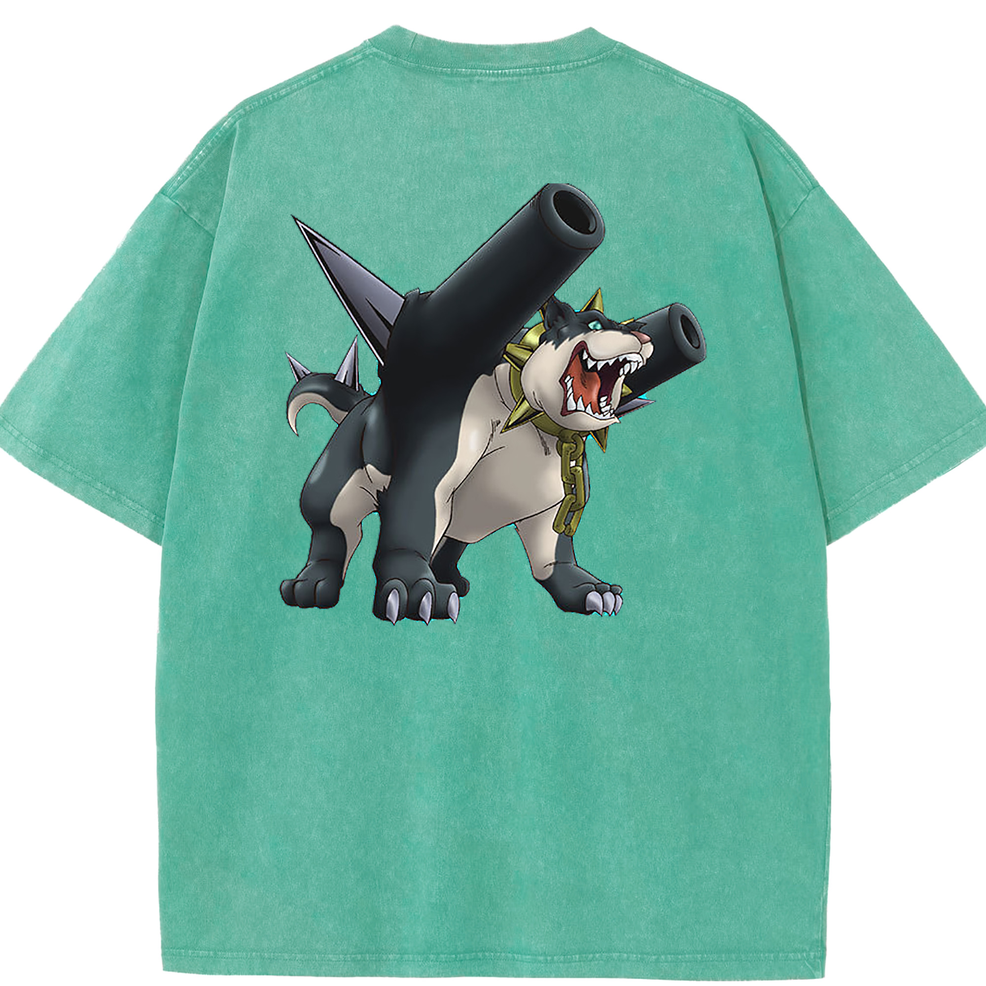 （画像用） 遊☆戯☆王 Yu-Gi-Oh! 綿100% ヴィンテージ風 半袖Tシャツ（背面プリント）